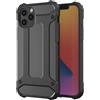 FORCELL CUSTODIA ARMOR CASE TPU COVER PER APPLE IPHONE 13 PRO MAX BLACK