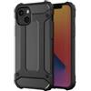 FORCELL CUSTODIA ARMOR CASE TPU COVER PER APPLE IPHONE 14 BLACK