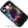MAXY SYL CUSTODIA TPU SILICONE FLOWER COVER PER SAMSUNG GALAXY CORE I8260 - DUOS I8262
