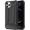 FORCELL CUSTODIA ARMOR CASE TPU COVER PER APPLE IPHONE 14 PRO BLACK