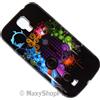 MAXY SYL CUSTODIA TPU SILICONE FLOWER COVER PER SAMSUNG GALAXY S4 I9500 - I9505
