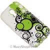 MAXY SYL CUSTODIA TPU SILICONE FLOWER COVER PER SAMSUNG GALAXY S4 MINI I9190 - I9195