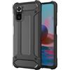 FORCELL CUSTODIA ARMOR CASE TPU COVER PER XIAOMI REDMI NOTE 10 - NOTE 10S BLACK