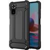 FORCELL CUSTODIA ARMOR CASE TPU COVER PER XIAOMI REDMI NOTE 10 PRO - PRO MAX BLACK