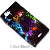 MAXY SYL CUSTODIA TPU SILICONE FLOWER COVER PER SONY XPERIA J ST26I