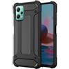 FORCELL CUSTODIA ARMOR CASE TPU COVER PER XIAOMI REDMI NOTE 12 5G BLACK