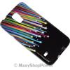 MAXY SYL CUSTODIA TPU SILICONE STRIPES COVER PER SAMSUNG GALAXY S5 G900 BLACK
