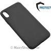 TEL PROTECT CUSTODIA TPU SILICONE LIQUID AIR COVER CASE PER APPLE IPHONE XS MAX BLACK