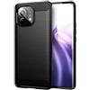 FORCELL CUSTODIA B-CASE TPU SILICONE COVER CASE PER XIAOMI 12 - 12X CARBON METAL BLACK