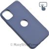FORCELL CUSTODIA TPU SILICONE COVER SOFT-CASE PER APPLE IPHONE 11 BLU