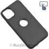 FORCELL CUSTODIA TPU SILICONE COVER SOFT-CASE PER APPLE IPHONE 11 PRO BLACK