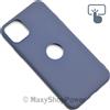 FORCELL CUSTODIA TPU SILICONE COVER SOFT-CASE PER APPLE IPHONE 11 PRO MAX BLU