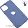 FORCELL CUSTODIA TPU SILICONE COVER SOFT-CASE PER APPLE IPHONE 12 - 12 PRO BLU