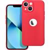FORCELL CUSTODIA TPU SILICONE COVER SOFT-CASE PER APPLE IPHONE 14 PLUS RED