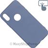 FORCELL CUSTODIA TPU SILICONE COVER SOFT-CASE PER APPLE IPHONE X - XS BLU