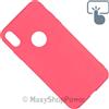 FORCELL CUSTODIA TPU SILICONE COVER SOFT-CASE PER APPLE IPHONE X - XS RED
