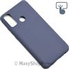 FORCELL CUSTODIA TPU SILICONE COVER SOFT-CASE PER HUAWEI P SMART (2020) BLU
