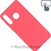 FORCELL CUSTODIA TPU SILICONE COVER SOFT-CASE PER HUAWEI P30 LITE RED