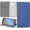 SMARTB SMART BOOK CUSTODIA A LIBRO POKET FLIP COVER CASE PER SAMSUNG GALAXY S21 5G BLU