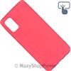 FORCELL CUSTODIA TPU SILICONE COVER SOFT-CASE PER SAMSUNG GALAXY A41 RED