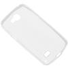 USLIM ULTRA SLIM CUSTODIA TPU SILICONE 0,3MM COVER CASE PER LG JOY TRASPARENTE