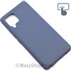 FORCELL CUSTODIA TPU SILICONE COVER SOFT-CASE PER SAMSUNG GALAXY A42 5G BLU