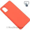FORCELL CUSTODIA TPU SILICONE COVER SOFT-CASE PER SAMSUNG GALAXY A51 4G RED