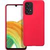 FORCELL CUSTODIA TPU SILICONE COVER SOFT-CASE PER SAMSUNG GALAXY A52 4G - 5G -A52S RED