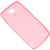 USLIM ULTRA SLIM CUSTODIA TPU SILICONE 0,3MM COVER CASE PER LG L90 D405 RED