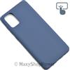 FORCELL CUSTODIA TPU SILICONE COVER SOFT-CASE PER SAMSUNG GALAXY A71 4G BLU
