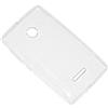 USLIM ULTRA SLIM CUSTODIA TPU SILICONE 0,3MM COVER CASE PER MICROSOFT LUMIA 532 - 532 DUAL SIM TRASPARENTE