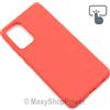 FORCELL CUSTODIA TPU SILICONE COVER SOFT-CASE PER SAMSUNG GALAXY A72 4G - 5G RED