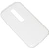 USLIM ULTRA SLIM CUSTODIA TPU SILICONE 0,3MM COVER CASE PER MOTOROLA MOTO G (3RD GEN) TRASPARENTE