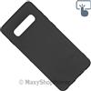 FORCELL CUSTODIA TPU SILICONE COVER SOFT-CASE PER SAMSUNG GALAXY S10+ PLUS BLACK