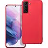 FORCELL CUSTODIA TPU SILICONE COVER SOFT-CASE PER SAMSUNG GALAXY S21 FE 5G RED