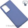 FORCELL CUSTODIA TPU SILICONE COVER SOFT-CASE PER SAMSUNG GALAXY S21 ULTRA 5G BLU