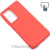 FORCELL CUSTODIA TPU SILICONE COVER SOFT-CASE PER SAMSUNG GALAXY S21 ULTRA 5G RED