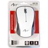 ART MOUSE WIRELESS OPTICAL AM-92 OFFICE 1200 DPI WHITE