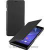 SONY CUSTODIA ORIGINALE LEATHER FLIP COVER CASE BOOK PER XPERIA E3 BLACK