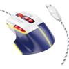 HOCO GAMING MOUSE A FILO OPTICAL GM31 3600 DPI WHITE BLU LED