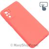FORCELL CUSTODIA TPU SILICONE COVER SOFT-CASE PER XIAOMI REDMI NOTE 10 - NOTE 10S RED