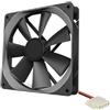 MAXTECH VENTOLA DISSIPATORE DI CALORE 120mm PER PC UNIVERSALE 12V BLACK