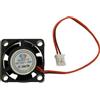 MAXY VENTOLA DISSIPATORE DI CALORE 25mm PER PC NOTEBOOK SILENZIOSA 12V BLACK