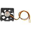 MAXY VENTOLA DISSIPATORE DI CALORE 50mm PER PC NOTEBOOK SILENZIOSA 12V BLACK