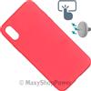 FORCELL CUSTODIA TPU SILICONE COVER SOFT-MAGNET CASE PER APPLE IPHONE X - XS RED