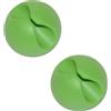 MAXY COPPIA ADESIVI ORGANIZZA - RAGGRUPPA - FERMA - ORDINA CAVI CC-908 GREEN