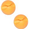 MAXY COPPIA ADESIVI ORGANIZZA - RAGGRUPPA - FERMA - ORDINA CAVI CC-908 ORANGE