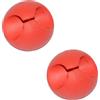 MAXY COPPIA ADESIVI ORGANIZZA - RAGGRUPPA - FERMA - ORDINA CAVI CC-908 RED