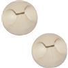 MAXY COPPIA ADESIVI ORGANIZZA - RAGGRUPPA - FERMA - ORDINA CAVI CC-908 WHITE