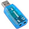 TRUSTECH ADATTATORE CONVERTITORE SCHEDA AUDIO USB IN MICORFONO E CUFFIE 5.1